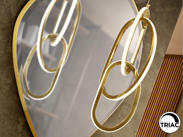 Люстра Nexo 3L золотая от интернет-магазина IDODOM.RU