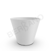 Кашпо Cone 65 Snow White