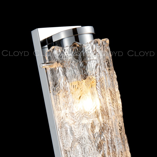 Бра Cloyd AMUNDSEN W2 / выс. 42 см - хром (арт.20440) от интернет-магазина IDODOM.RU