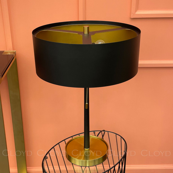 Настольная лампа Cloyd DARKON T2 / выс. 53 см - латунь (арт.30100) от интернет-магазина IDODOM.RU