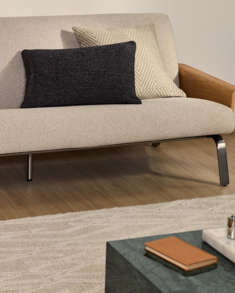 Чехол для подушки Elira из шерсти и хлопка черного цвета 40 x 60 см от интернет-магазина IDODOM.RU