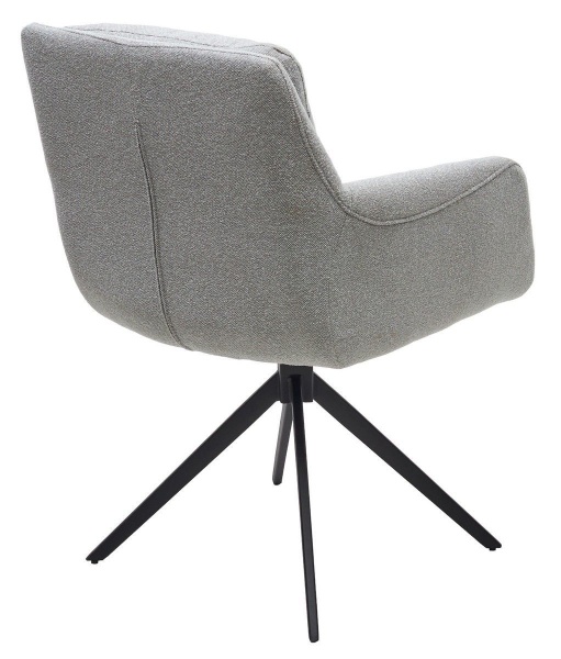 Стул Honey букле светло-серый, поворотный механизм 360 градусов от интернет-магазина IDODOM.RU