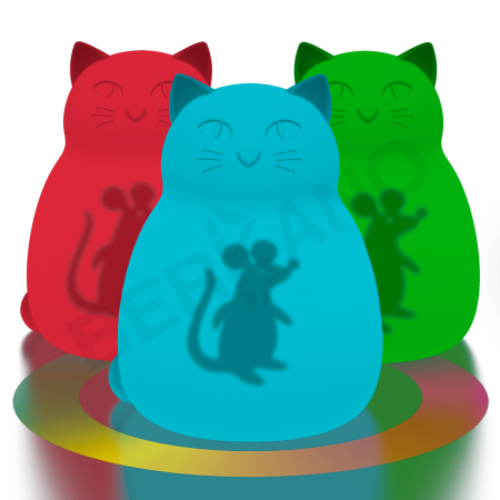 Светильник Fullcat Mouse с RGB ACC подсветка перезаряжаемая