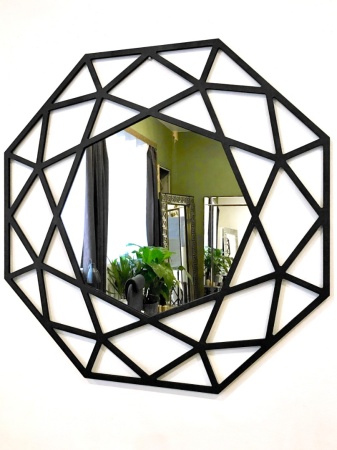 Зеркало Tissue Black от интернет-магазина IDODOM.RU
