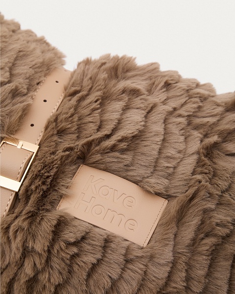 Плед с эффектом меха Afni 130 x 170 см от интернет-магазина IDODOM.RU