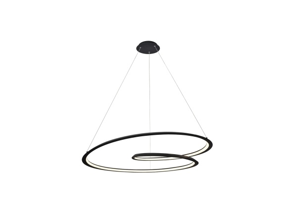 Подвесной светильник Looping черный Ø97 от интернет-магазина IDODOM.RU