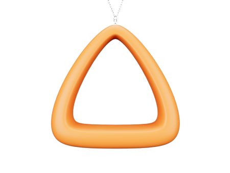 Арт-объект Moon Triangle Orange