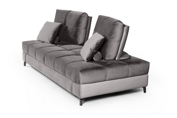 Reef диван-кровать велюр серый от интернет-магазина IDODOM.RU
