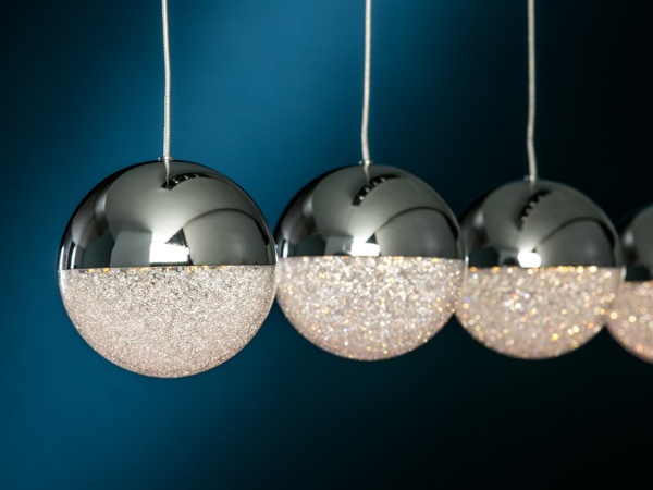 Подвесной светильник Sphere 4L LED хром от интернет-магазина IDODOM.RU