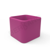 Кашпо Cubo 60 фиолетового цвета