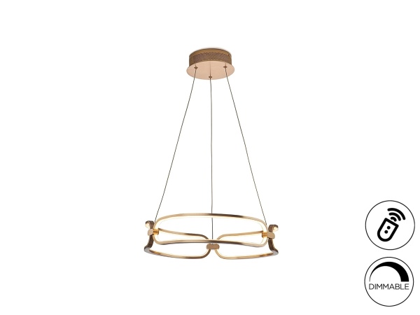 Подвесной светильник Colette Ø47 розовое золото DIM от интернет-магазина IDODOM.RU