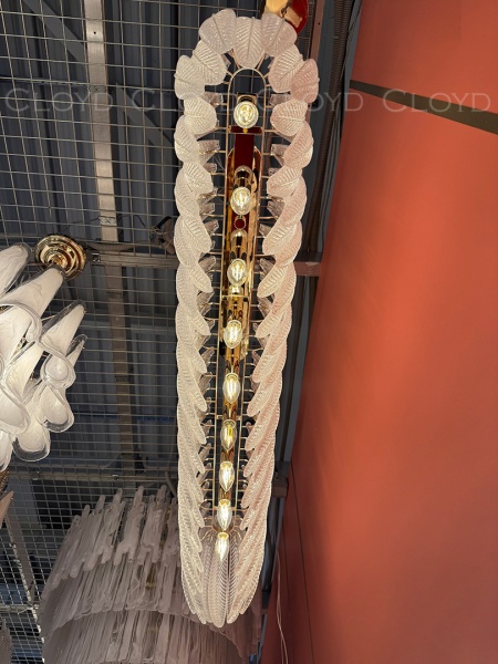 Люстра Cloyd FERNAN-B C9 / шир. 120 см - золото (арт.11736) от интернет-магазина IDODOM.RU