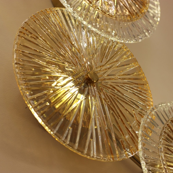 Бра Cloyd HELION-C W6 / выс. 92 см - латунь (арт.20209) от интернет-магазина IDODOM.RU