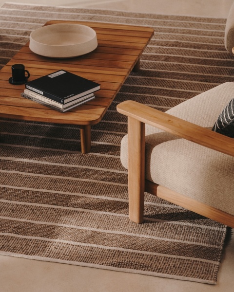 Ковер Desni бежевый 100% ПЭТ 200 х 300 см от интернет-магазина IDODOM.RU