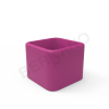 Кашпо Cubo 50 фиолетового цвета