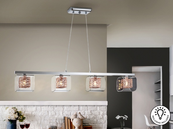 Подвесной светильник Lios 4L от интернет-магазина IDODOM.RU