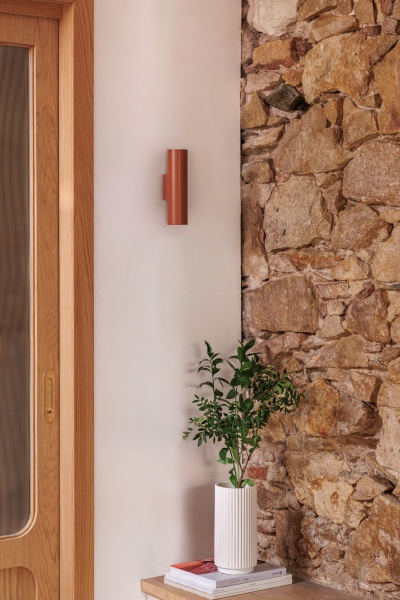 STAN 2L Терракотовая настенная лампа от интернет-магазина IDODOM.RU