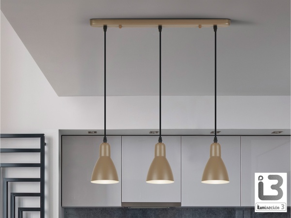 Afra Люстра 3L коричневый от интернет-магазина IDODOM.RU