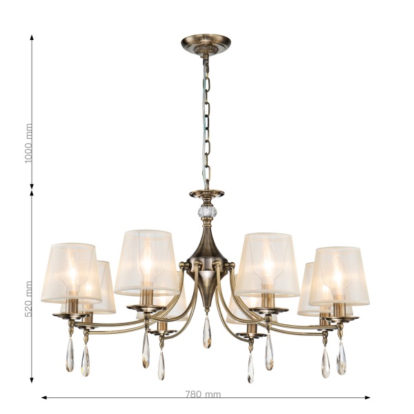 Подвесная люстра Imber от интернет-магазина IDODOM.RU