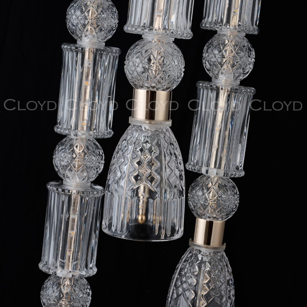 Подвесной светильник Cloyd LACONIA P3 / Ø30 см - золото (арт.11525) от интернет-магазина IDODOM.RU