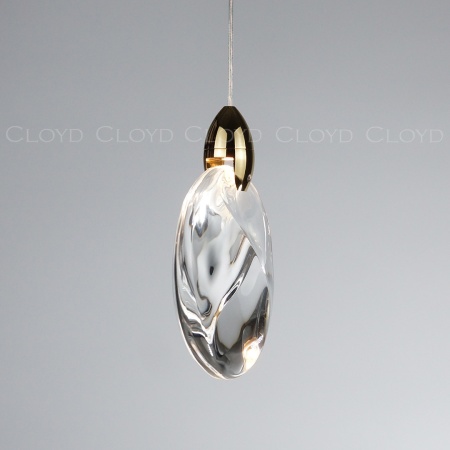 Подвесной светильник Cloyd GLOCK-B P1 / Ø12 см - золото (арт.11624) от интернет-магазина IDODOM.RU