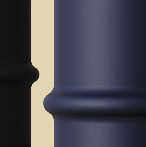 Настольная лампа Bambu черный металл с абажуром 801011/41 от интернет-магазина IDODOM.RU