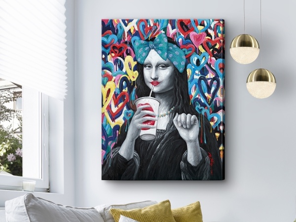 Картина Gioconda Pop 90x120 от интернет-магазина IDODOM.RU