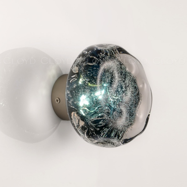 Бра Cloyd VOCAL W1 / латунь - синее стекло (арт.20369) от интернет-магазина IDODOM.RU