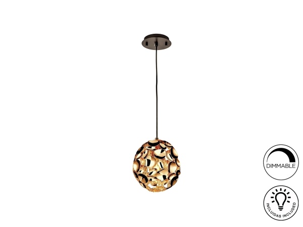 Люстра Narisa Ø18 1L розовое золото от интернет-магазина IDODOM.RU