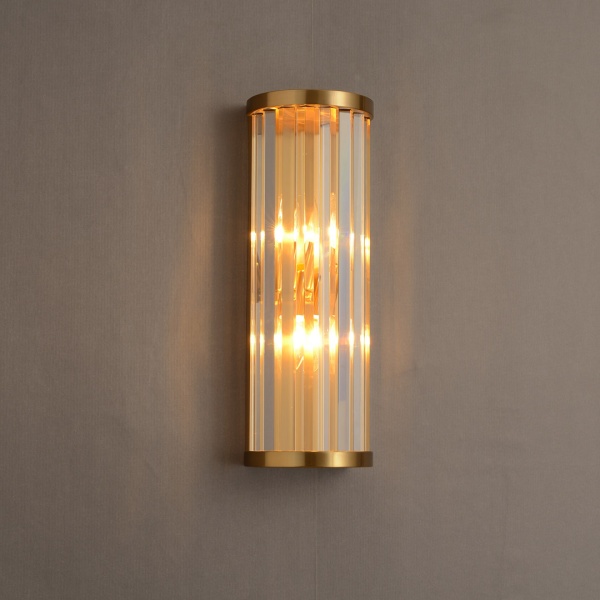 Бра Cloyd QUESTOR W2 / выс. 45 см - латунь (арт.20214) от интернет-магазина IDODOM.RU