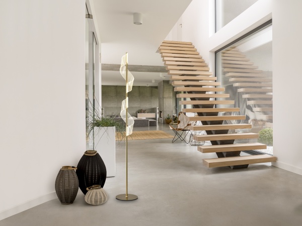 Velas Торшер LED золотой от интернет-магазина IDODOM.RU