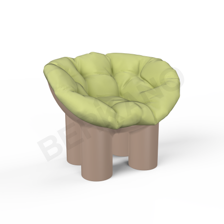 Кресло SLON Kids Cappuccino, Green