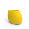 Кашпо Bend 80 Yellow