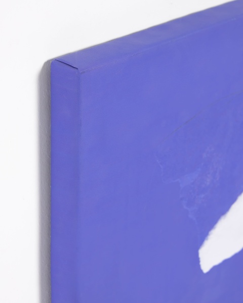 Zoeli синяя абстрактная картина 50 х 50 см от интернет-магазина IDODOM.RU