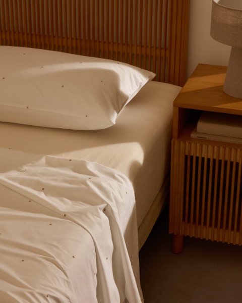 Настольная лампа Algaida серая ткань от интернет-магазина IDODOM.RU