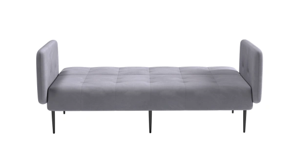 Monaco диван-кровать прямой с подлокотниками, трехместный, бархат 03 от интернет-магазина IDODOM.RU