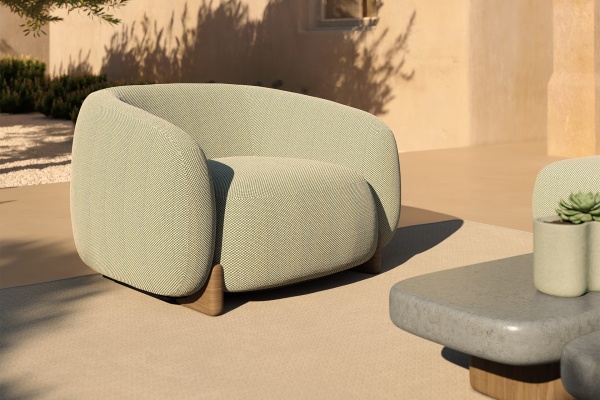 Кресло с мягкой обивкой Milos от интернет-магазина IDODOM.RU