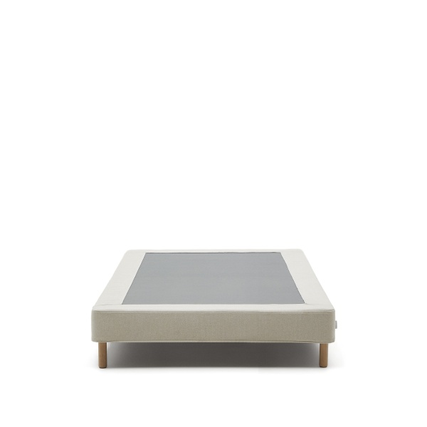 Основание кровати Ofelia со съемным чехлом бежевого цвета 90 x 200 см от интернет-магазина IDODOM.RU