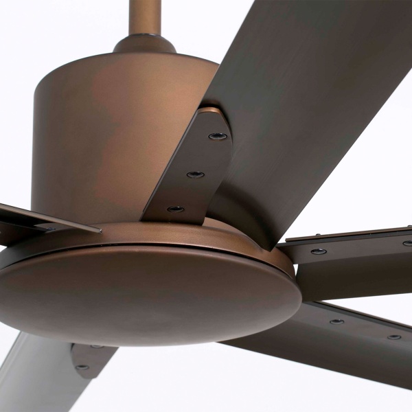 Потолочный вентилятор Andros коричневый с двигателем постоянного тока от интернет-магазина IDODOM.RU