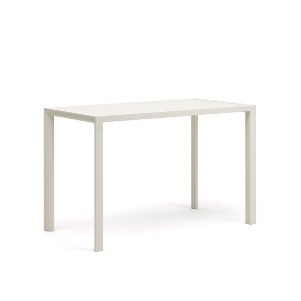 Culip Алюминиевый барный стол с порошковым покрытием белого цвета 150 x 77 см от интернет-магазина IDODOM.RU