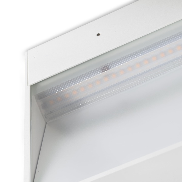 BLIT 210 Белый настенный светильник 20Вт 2700К CRI90 DALI от интернет-магазина IDODOM.RU