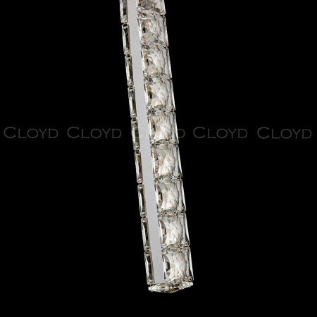 Подвесной светильник Cloyd ELATA P1 / выс. 55 см - хром (арт.11561) от интернет-магазина IDODOM.RU