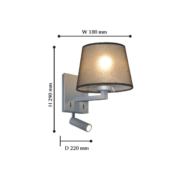 Настенный светильник Essentia от интернет-магазина IDODOM.RU
