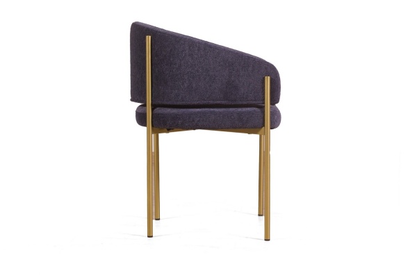 Стул Nicol, мех Plush 16 mistic  / опоры шампань от интернет-магазина IDODOM.RU