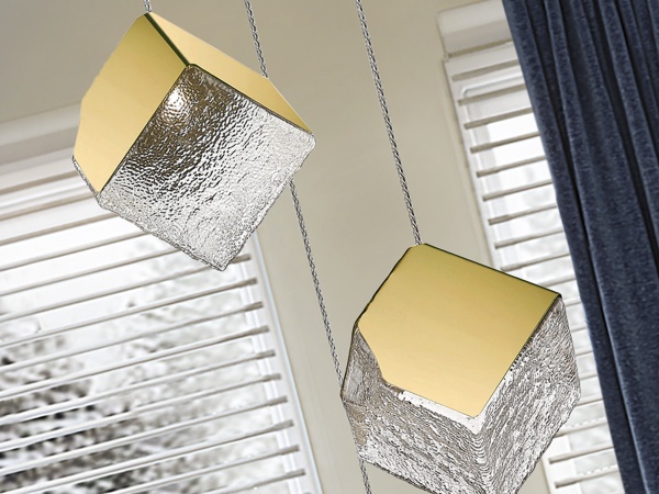 Подвесной светильник Priscila 4L золотой от интернет-магазина IDODOM.RU