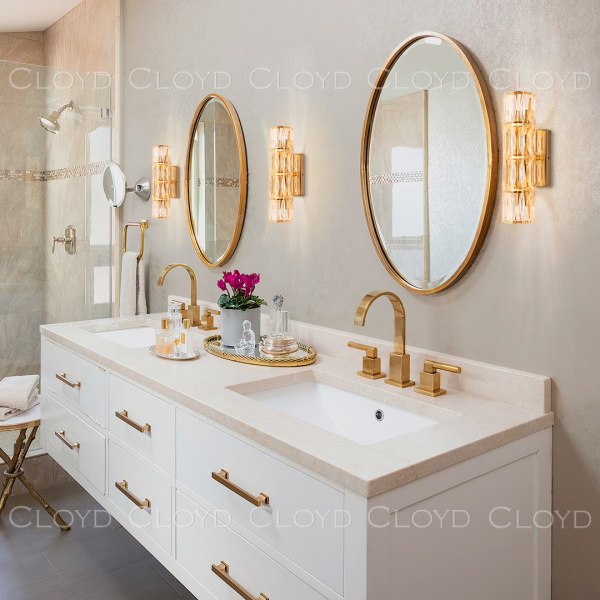 Бра Cloyd EPICURE W3 / выс. 30 см - золото (арт.20126) от интернет-магазина IDODOM.RU