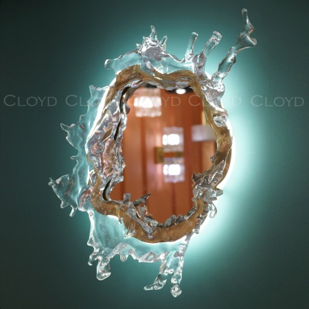Зеркало Cloyd EVOKE-A Mirror / Ø48 см (арт.50063) от интернет-магазина IDODOM.RU
