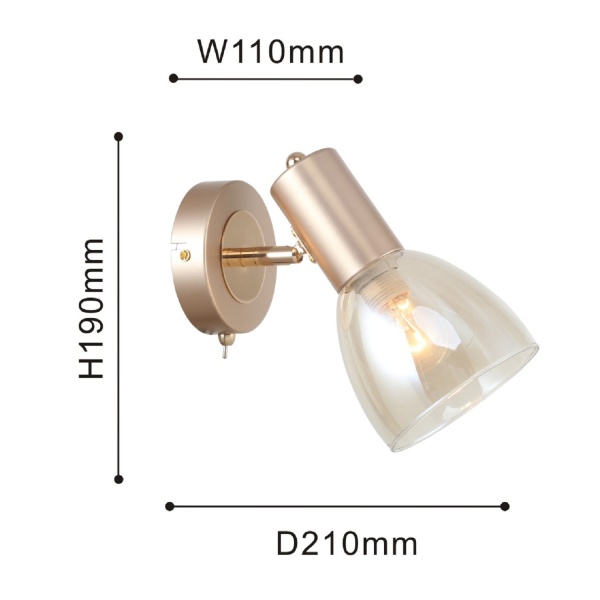 Настенный светильник Grillus от интернет-магазина IDODOM.RU
