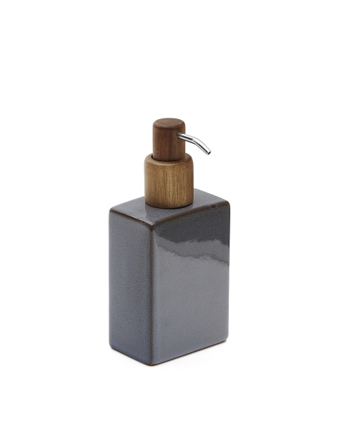 Silvet Дозатор для мыла из керамики сине-серого цвета от интернет-магазина IDODOM.RU