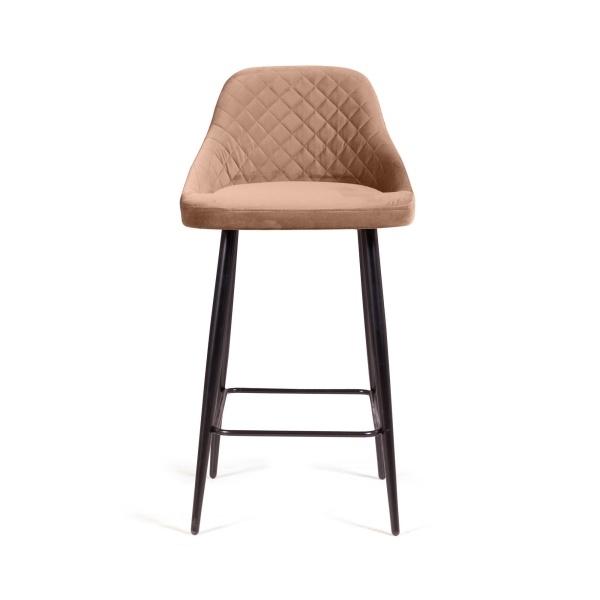 Стул барный Douglas ромб, бархат бежевый 5 от интернет-магазина IDODOM.RU